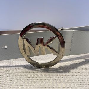 Michael Kors White Belt XL